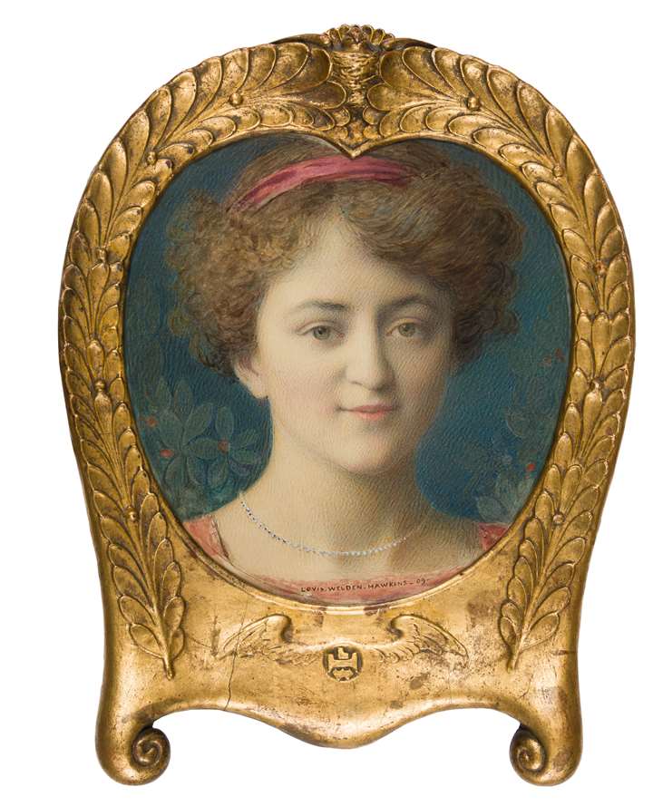 Portrait of the Actress Jeanne Silvain